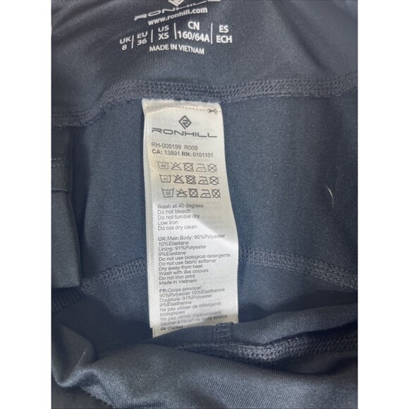 Ron Hill Women's Core Run Tight Legging Pant Active Pull On Black Size XS NEW - Picture 6 of 9